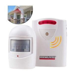 Security Driveway Patrol Wireless Garage Motion Sensor Alarm System New OpenBox